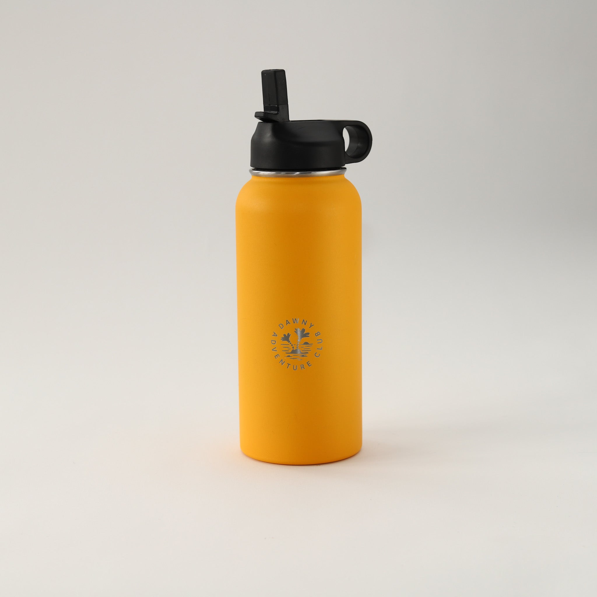 950ml Yellow Orange Dawny Adventure Club Drink Bottle with original sipper lid