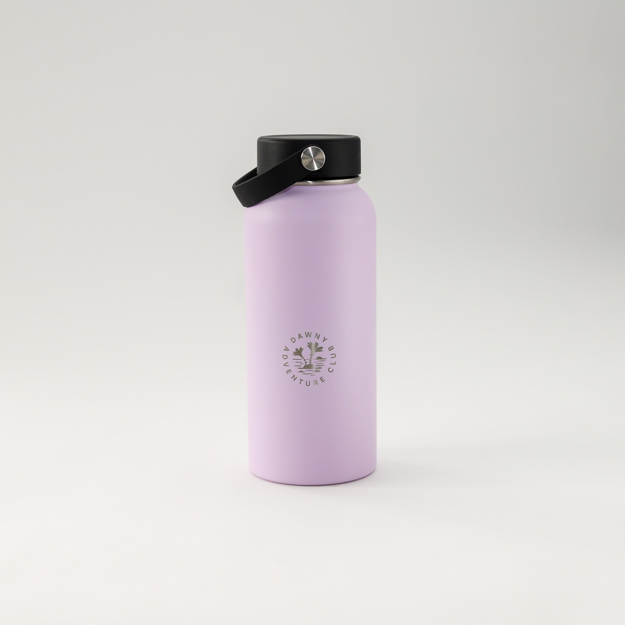 950ml Lilac Purple  Dawny Adventure Club Drink Bottle with screw lid and swing handle
