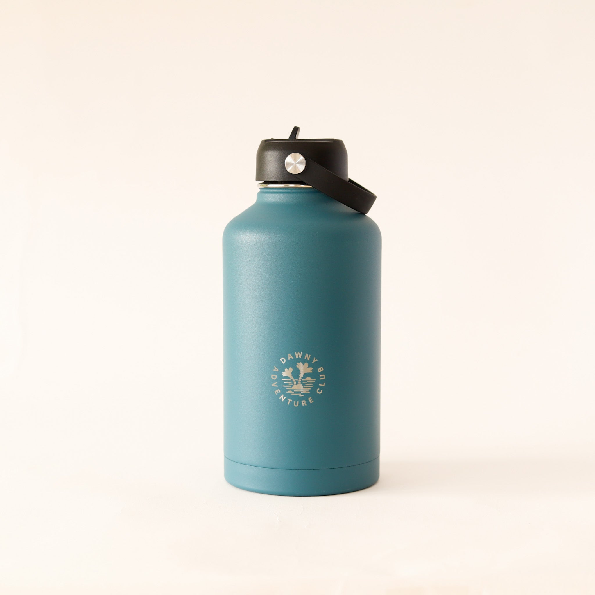 1900ml Surf Blue Dawny Adventure Club Drink Bottle with sipper lid with swing handle